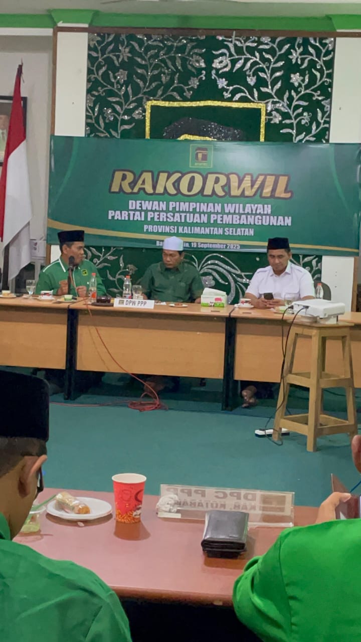 DPW dan 13 DPC se-Kalimantan Selatan Dukung Agus Suparmanto Pimpin PPP