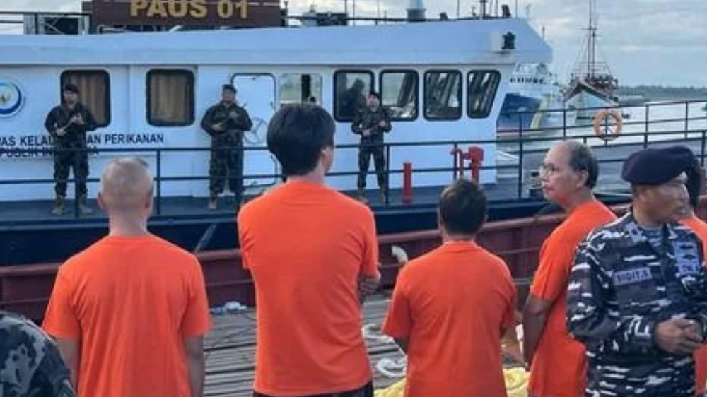 KKP Berhasil Tangkap Kapal Ikan Milik China di Perairan Bali, Dugaan Sindikat TPPO