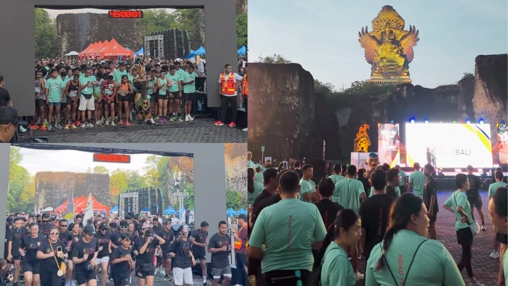 Road To Give Bali 2025: Ajang Lari dan Aksi Sosial Warnai GWK Cultural Park