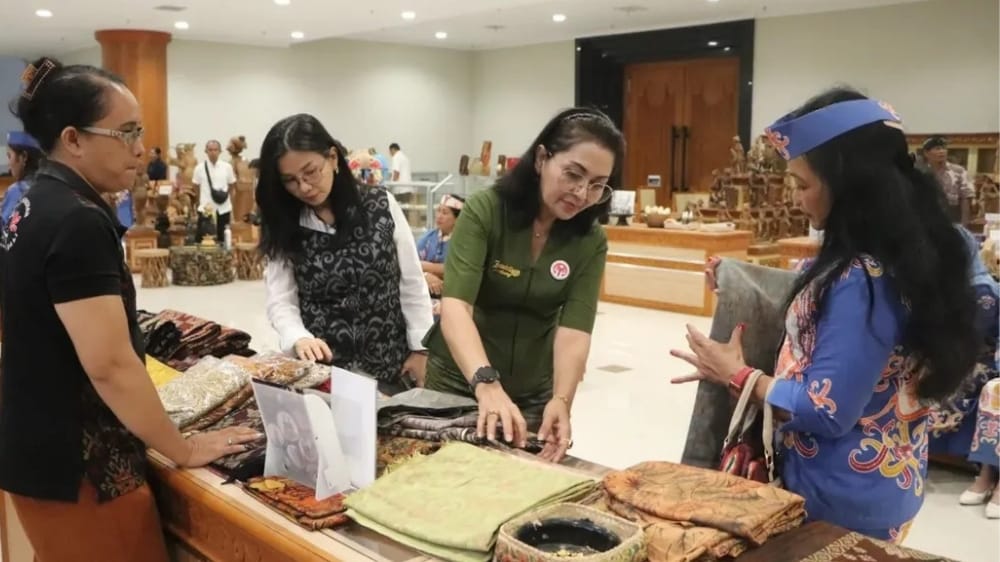 Dekranasda Badung Terima Kunjungan Gatriawan Katingan Bahas Penguatan UMKM