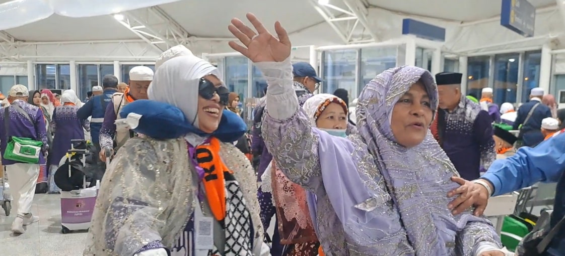 388 Jamaah Haji Asal Makassar Dipulangkan Perdana dari Bandara Madinah, Petugas: Berlangsung Bertahap
