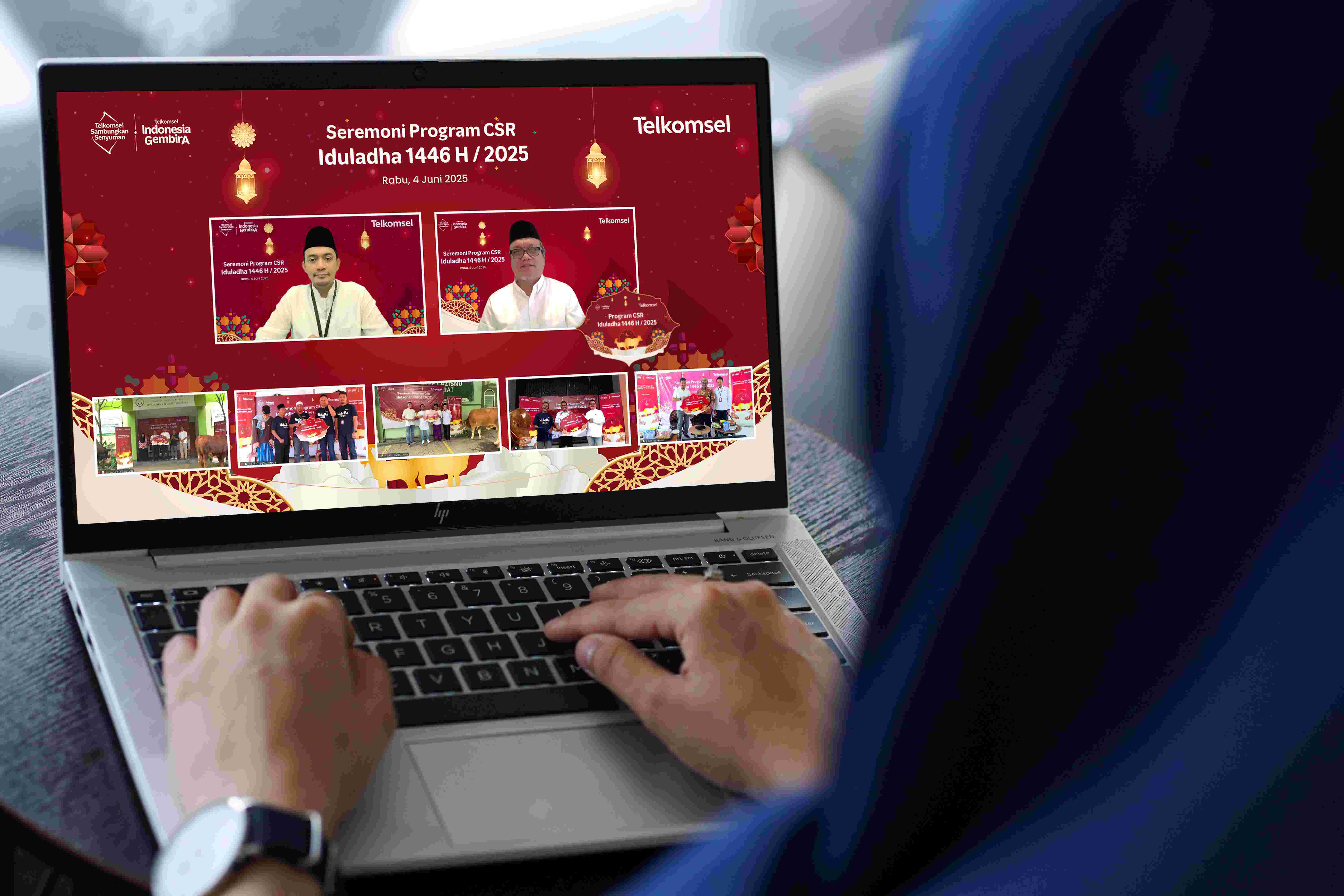 Telkomsel Bagikan Hewan Kurban ke Lebih dari 600 Titik Prioritas di Seluruh Penjuru Indonesia