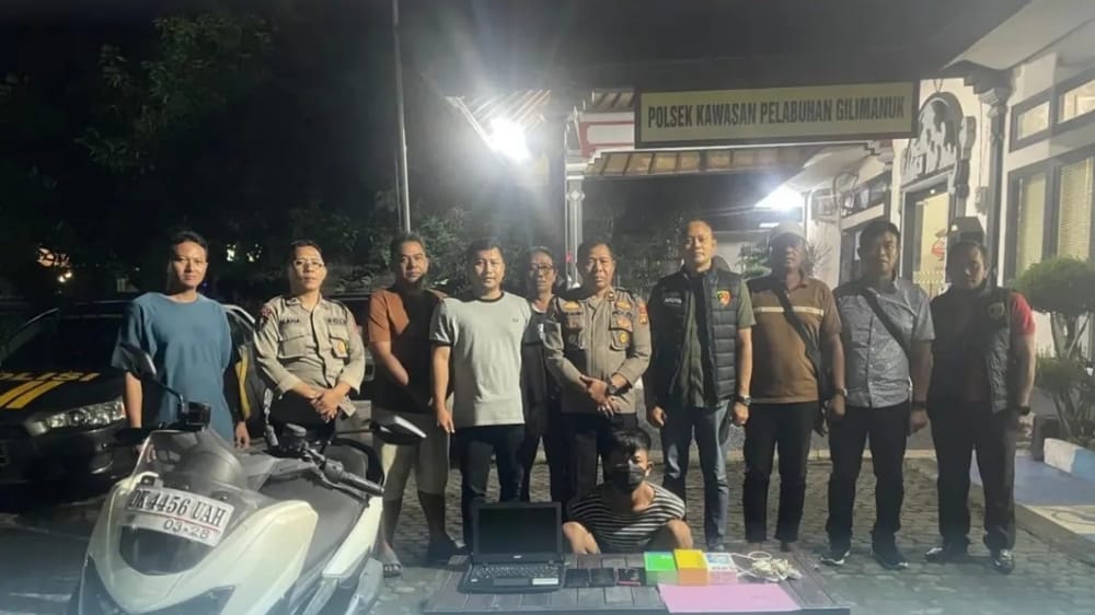 Residivis Curanmor Ditangkap Saat Hendak Kabur ke Jawa via Pelabuhan Gilimanuk