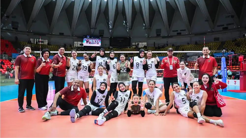 Voli Putri SEA Games 2025, Indonesia Gagal ke Final Usai Takluk 0-3 dari Thailand