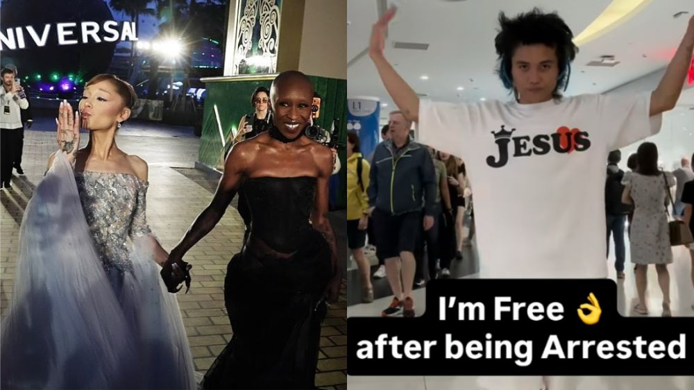 Drama Saat Ariana Grande Hadiri Premiere Wicked: For Good di Singapura, Ketika Fans Menembus Barikade