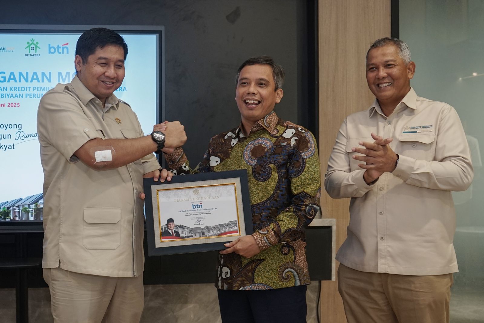 Menteri PKP Apresiasi Komitmen BTN Dukung Rumah Rakyat