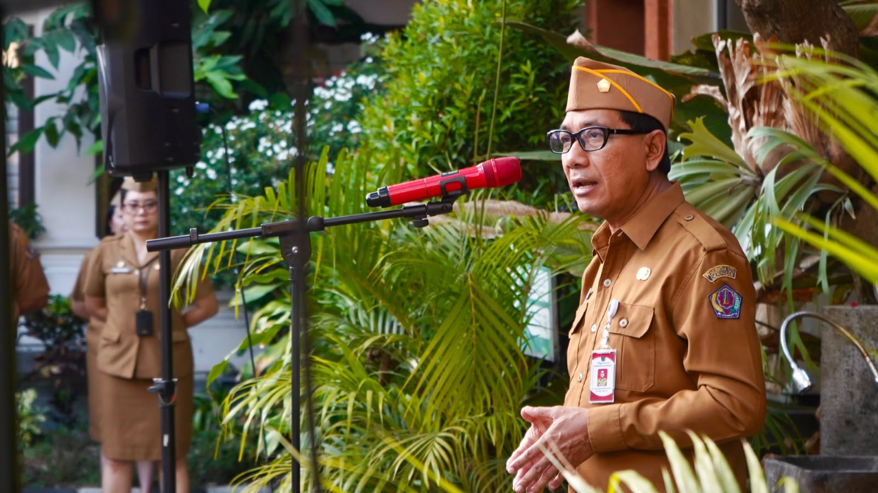 Sekda Denpasar Tekankan Integritas Bapenda, Kelola Keuangan Daerah Harus Transparan dan Akuntabel