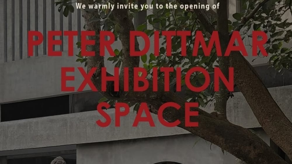 Peter Dittmar Buka Galeri Permanen: Hadirkan Abstract Expressionism Berpadu Spiritualitas Asia