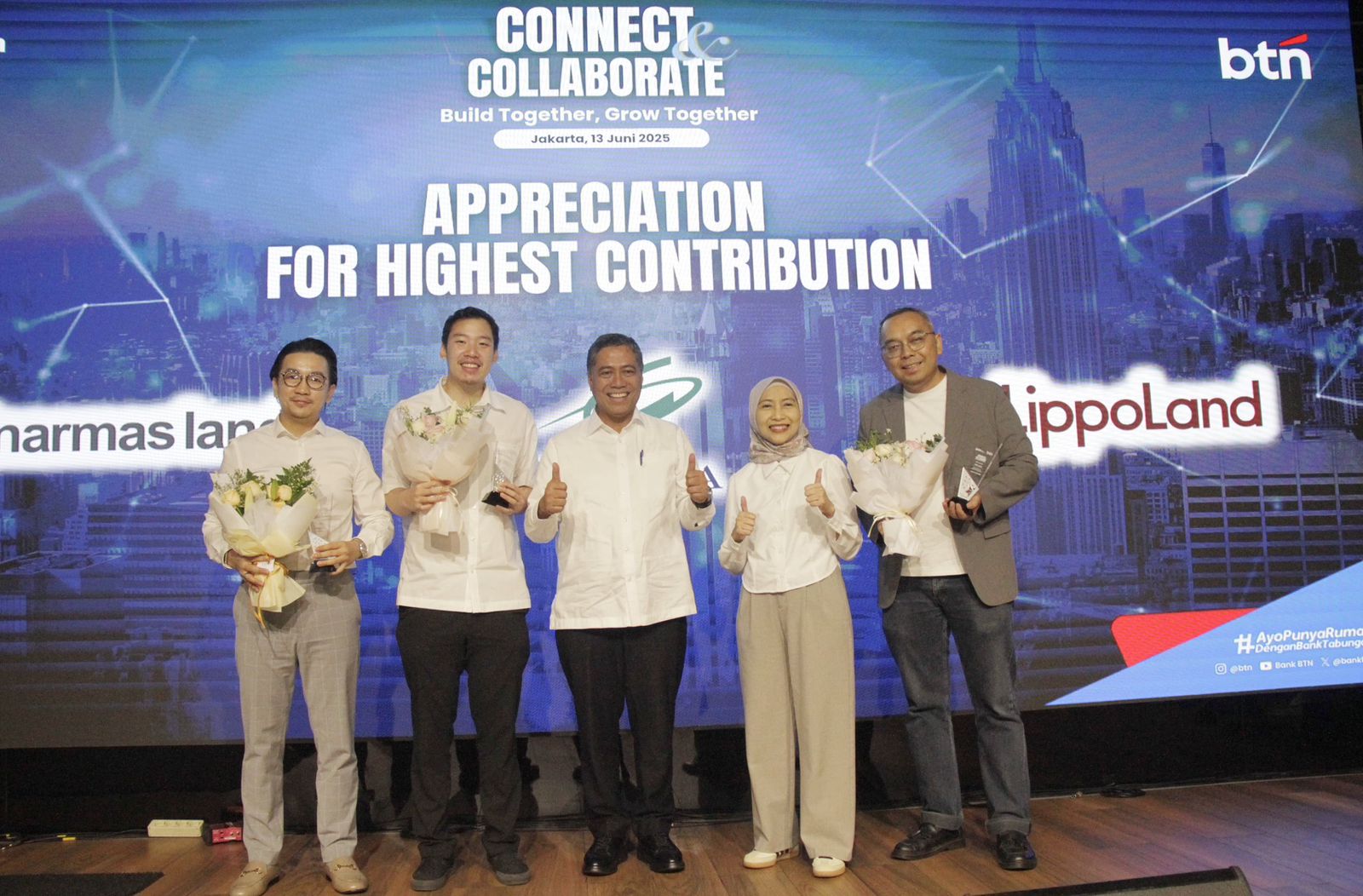 Dukung Transformasi KPR Non Subsidi, BTN Apresiasi 10 Developer Strategis