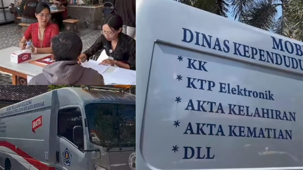 Disdukcapil Denpasar Permudah Warga Terdampak Banjir Urus Dokumen Hilang