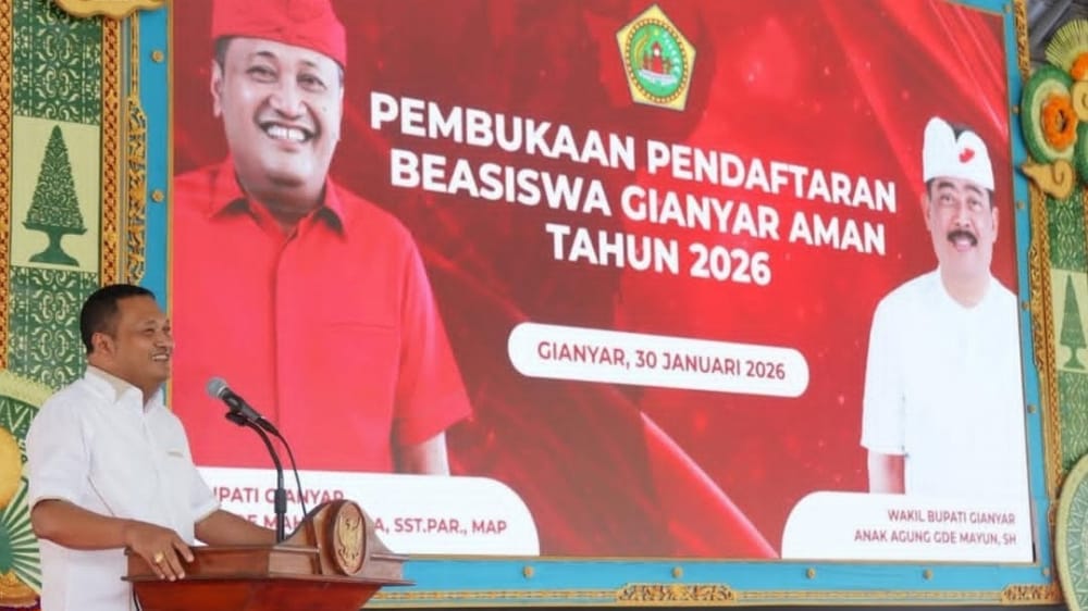 Dukung Pendidikan Tinggi, Beasiswa Gianyar AMAN 2026 Resmi Dibuka untuk Lulusan SMA dan SMK