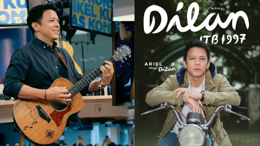 Dari Musisi ke Layar Lebar, Ariel Noah Ambil Peran Dilan Dewasa dalam Film Dilan ITB 1997 dan Dilan Amsterdam