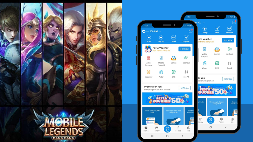 Begini Cara Klaim Link DANA Kaget Rp500.000 Buat Kamu Hari Ini 8 Mei 2025, Cuan untuk Top Up Mobile Legends