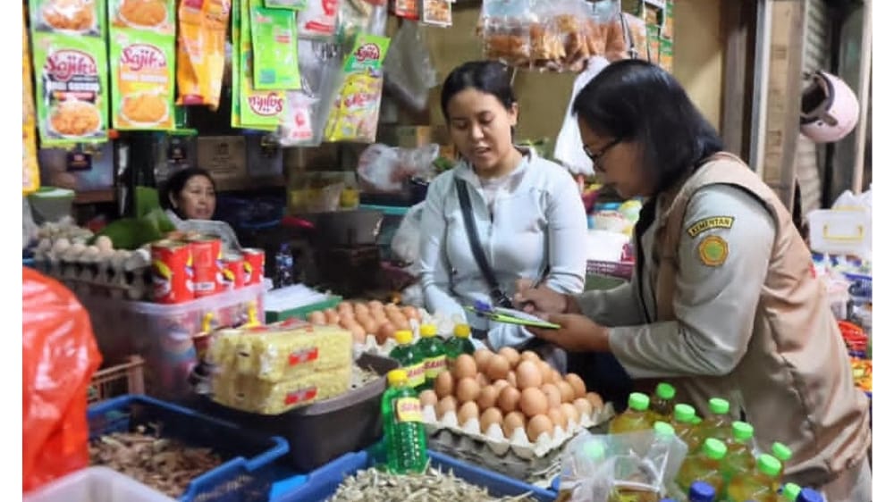 Pastikan Distribusi Lancar, Polda Bali Pantau Harga Sembako di Sejumlah Pasar