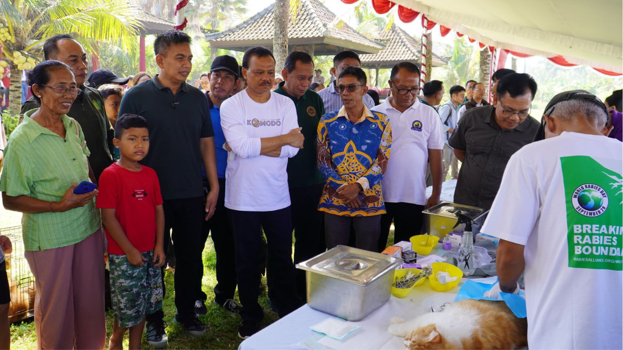 Kasus Tertinggi Gigitan Hewan Penular Rabies Terjadi di Jembrana