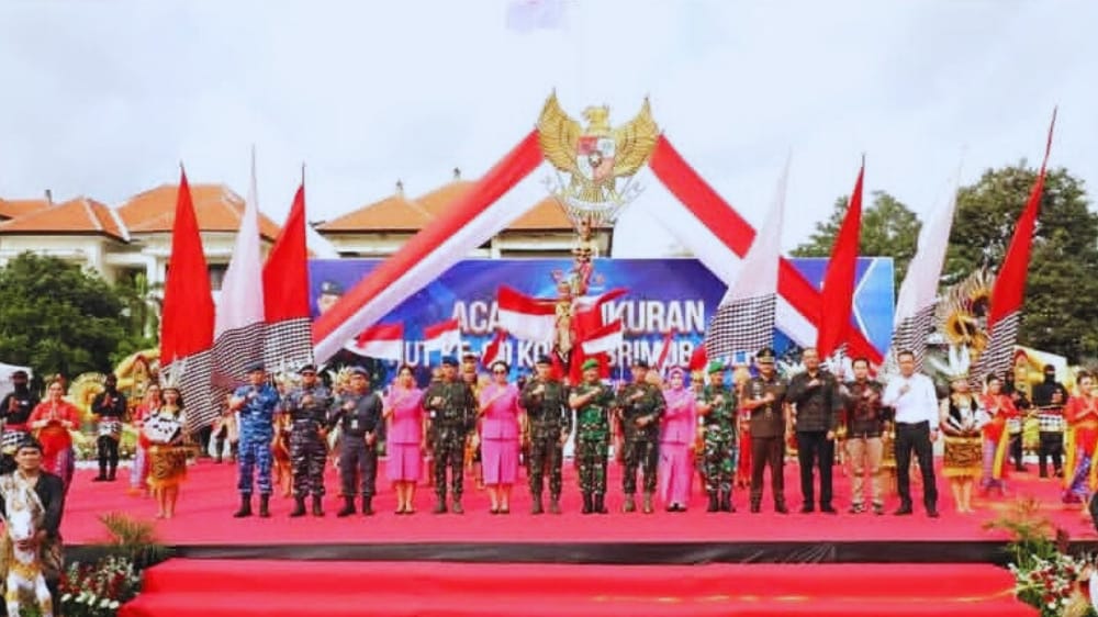 Polda Bali Rayakan HUT ke-80 Brimob dengan Tarian Nusantara dan Peresmian Mako Baru