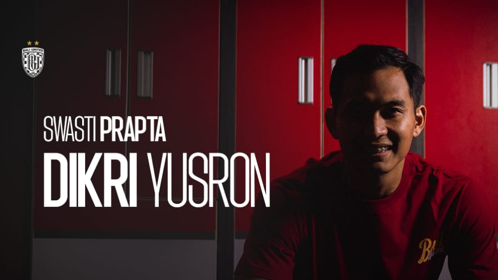 Bali United FC Resmi Kenalkan Dikri Yusron Jadi Pemain Baru, Mantan Kiper Timnas Indonesia U-19