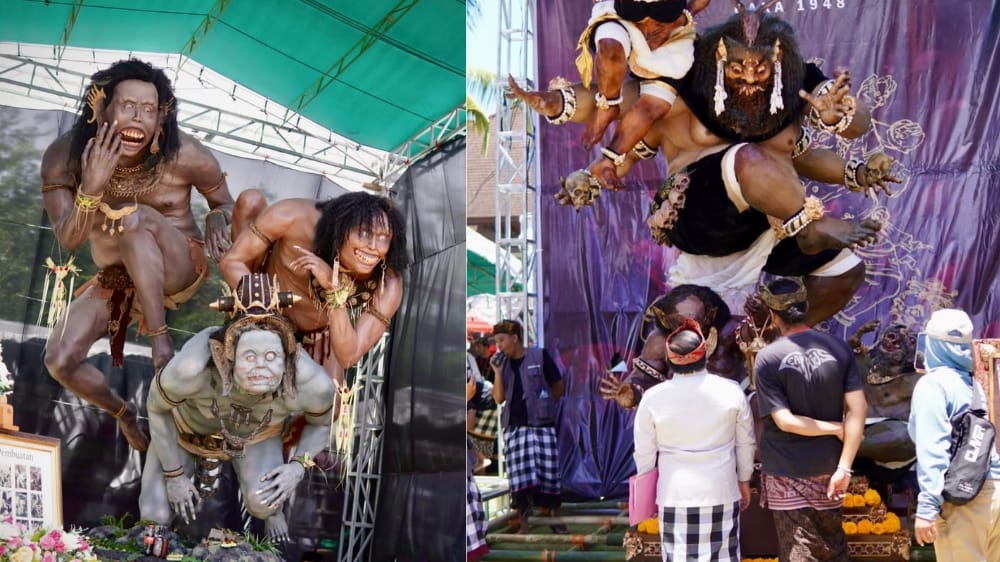 Jelang Parade Ogoh-Ogoh Singasana III, Arus Lalu Lintas di Kota Tabanan Dialihkan