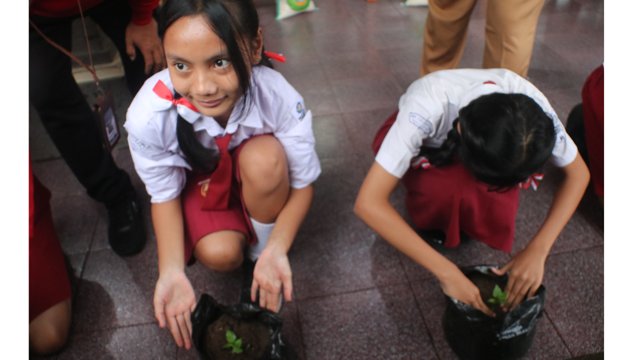 Program Ketahanan Pangan Berbasis Sekolah Digencarkan YSPN dan Pemkab Buleleng