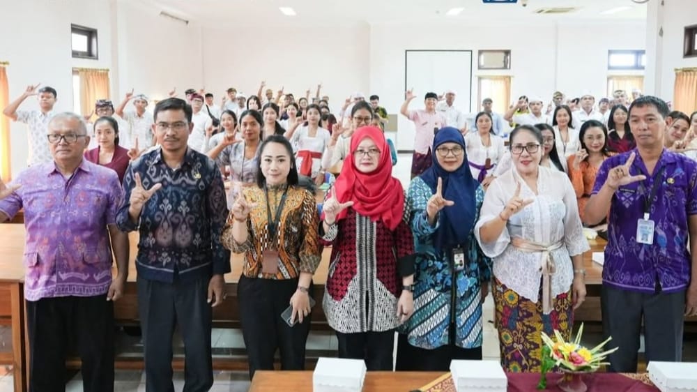 Diskerpus Badung Gelar FGD Akreditasi, 100 Pengelola 