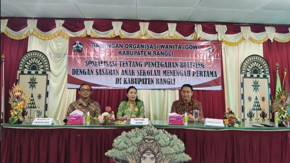 Hentikan Bullying! GOW Bangli Ajak Siswa Jadi Agen Kebaikan dan Saling Menghargai