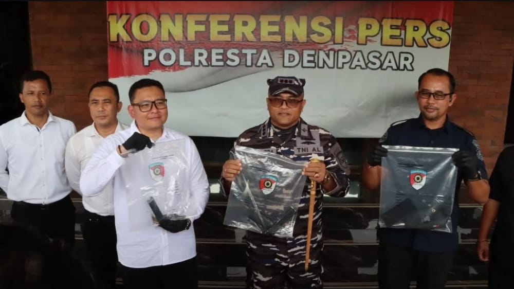 Hendak Jual Senjata Api Ilegal, Anggota Komcad TNI AD Diamankan Polisi di Denpasar
