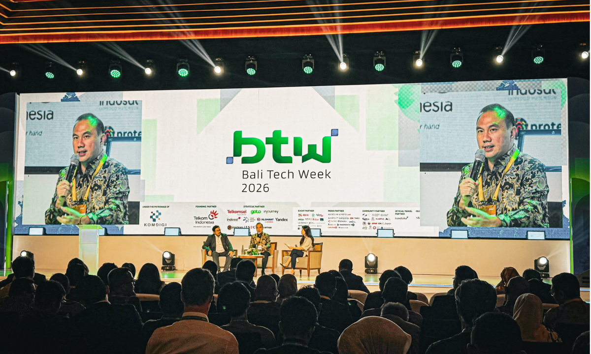 CEO GoTo dan Sekjen Komdigi Bahas Strategi Penguatan Ekonomi Digital di Bali Tech Week 2026