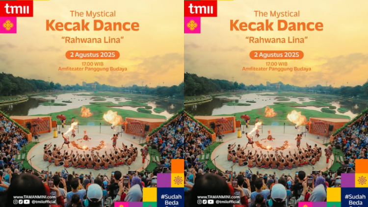 BESOK! Pertunjukan Tari Kecak Hadir di TMII Jakarta 2 Agustus 2025, Nggak Perlu ke Bali