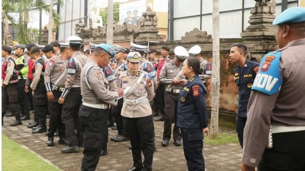 Provos Polda Bali Gelar Pengecekan Disiplin Personel untuk Tingkatkan Profesionalisme