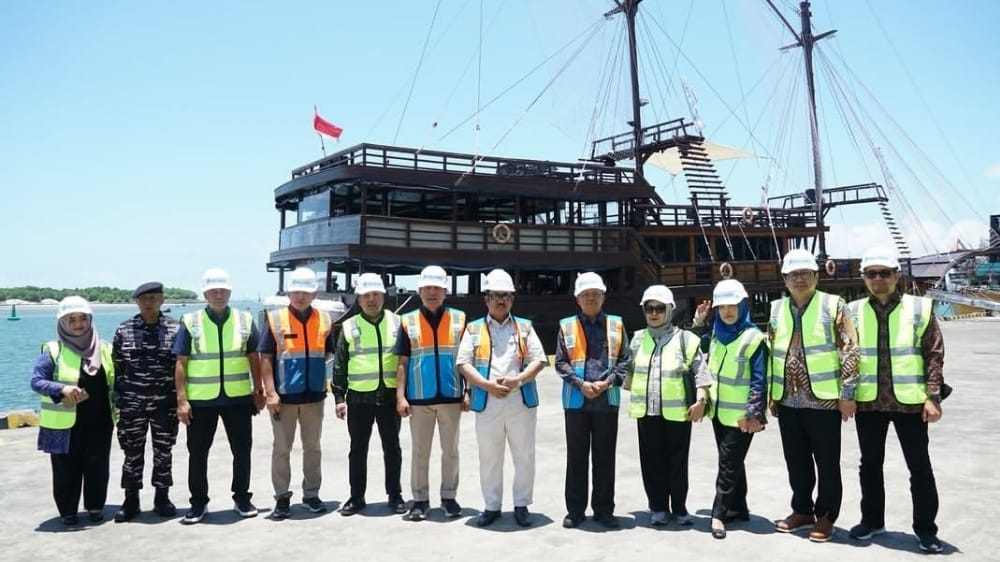 Gubernur Koster Dampingi Menteri Bappenas Tinjau Proyek Strategis Nasional BMTH di Benoa