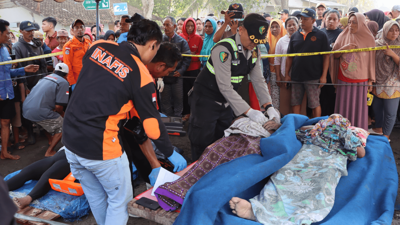 Peristiwa Tenggelamnya KMP Tunu Pratama Jaya, 4 Korban Dinyatakan Meninggal Dunia
