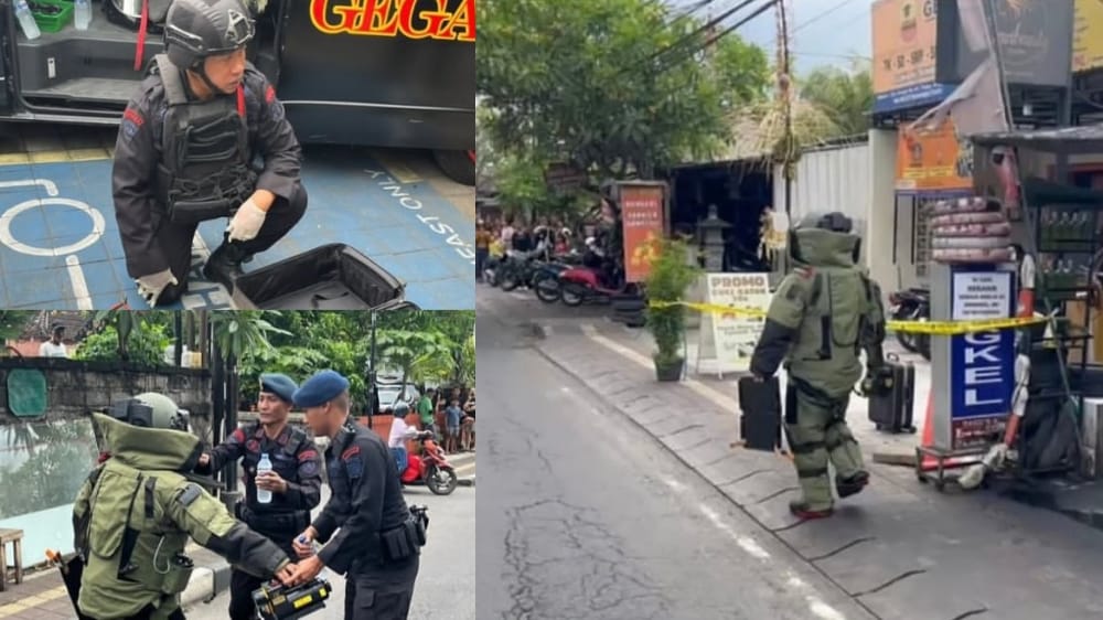 Koper Misterius Gegerkan Warga Tonja, Gegana Turun Tangan dan Pastikan Tidak Berbahaya