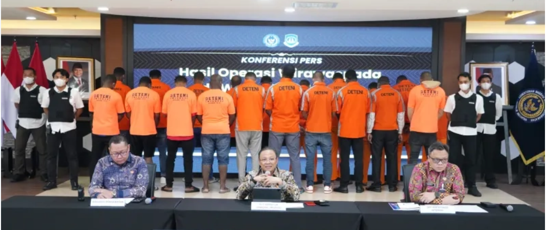 Kementerian Imigrasi Sukses Jaring 23 WNA Nakal dalam Operasi Bali Becik