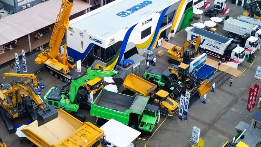 XCMG Tampilkan Kendaraan Tambang Listrik di Construction dan Mining Expo 2025