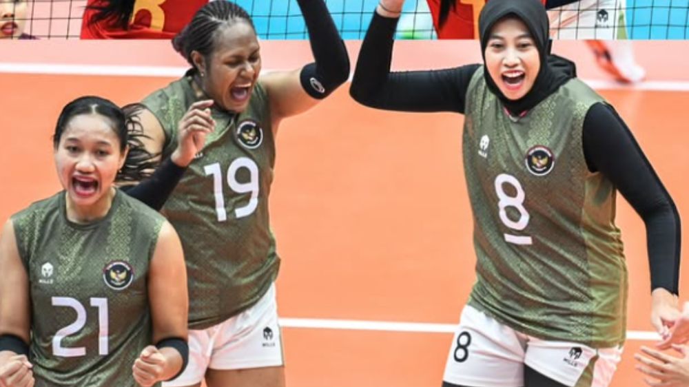 Timnas Voli Putri Indonesia Lolos Semifinal SEA Games 2025