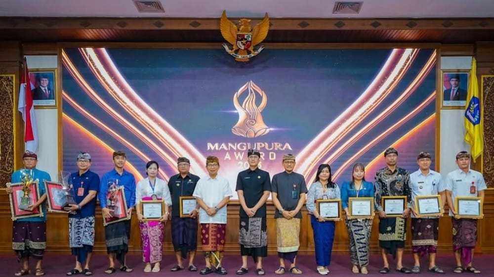 Pemkab Badung Apresiasi 50 Entitas Berprestasi di Mangupura Award 2025