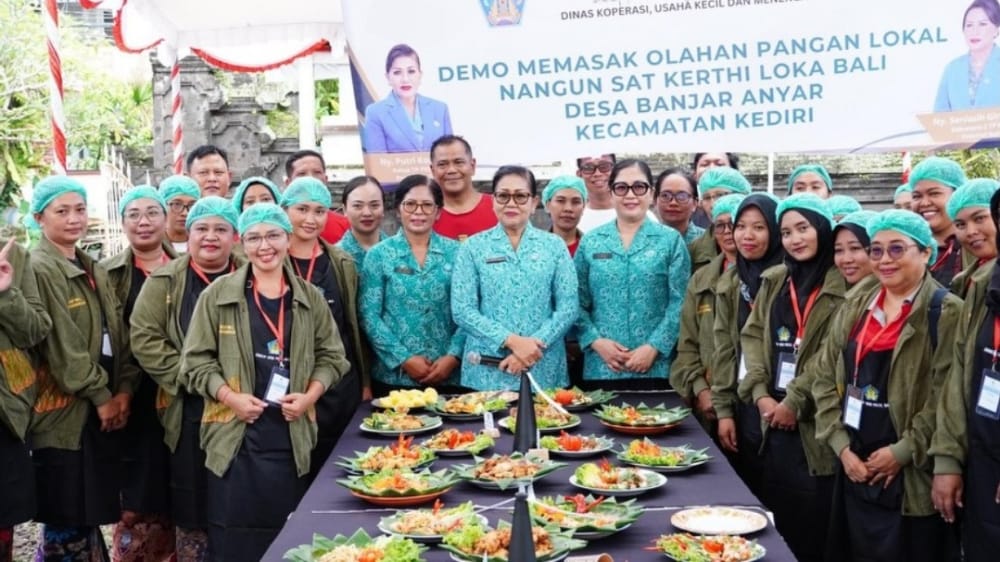 TP PKK Bali Gelar Aksi Sosial di Tiga Kecamatan Tabanan