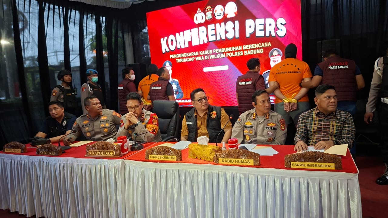 Sadis! Polisi Beberkan Peran 3 Pelaku Penembakan WN Australia di Bali