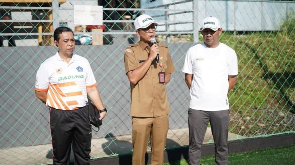 Sambut HUT Kota Mangupura ke-16, Pemkab Badung Gelar Turnamen Mini Soccer Antar-OPD