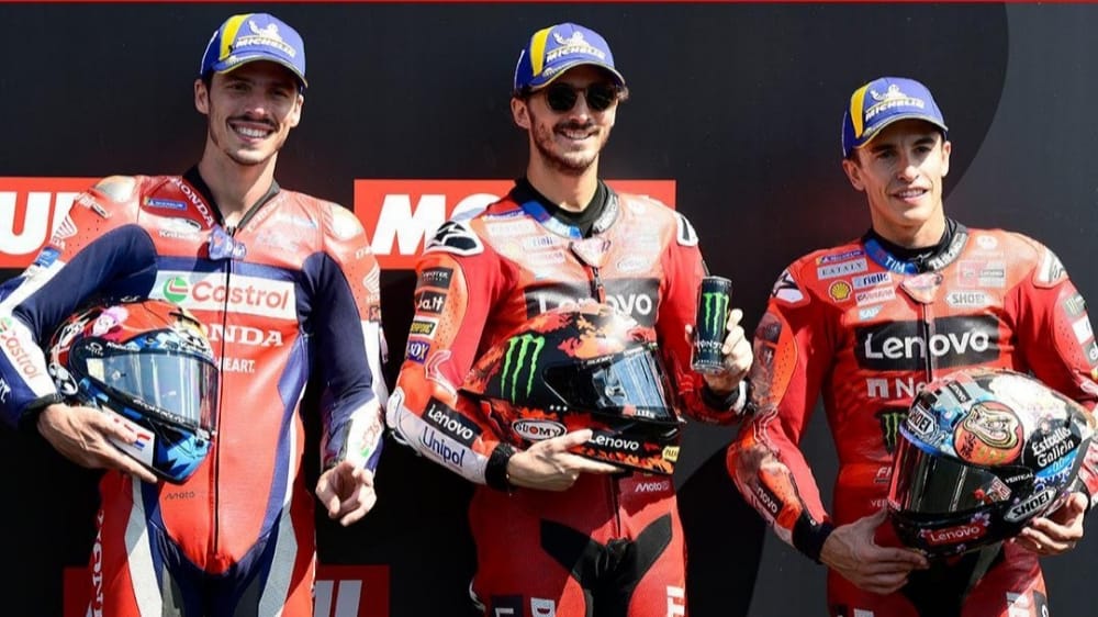 Update Klasemen MotoGP: Bagnaia Menang di Motegi, Marquez Tetap Kokoh di Puncak