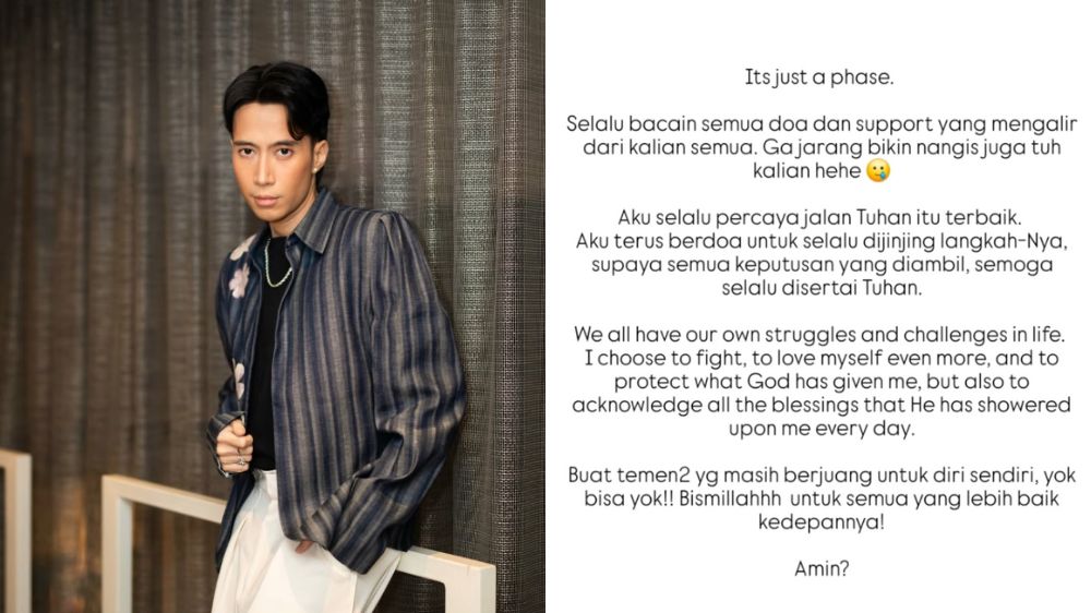 Vidi Aldiano Umumkan Hiatus untuk Fokus Pemulihan, Janjikan akan Comeback dengan Album Baru