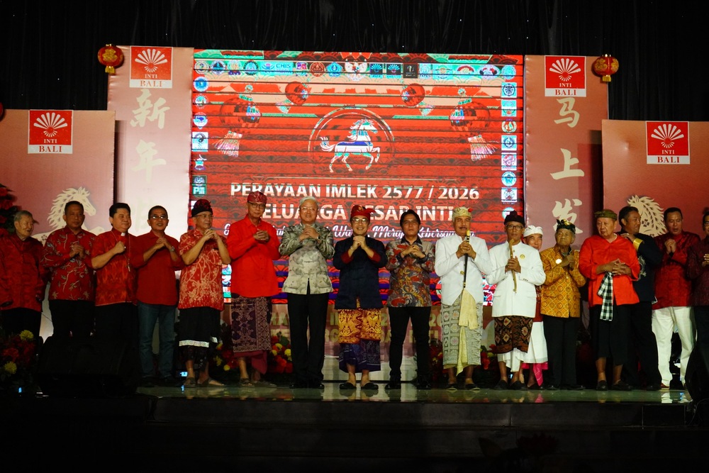Sambut Perayaan Imlek 2026 Tahun Kuda Api Bersama INTI, Wagub Bali Tegaskan Ikatan Historis Tionghoa-Bali