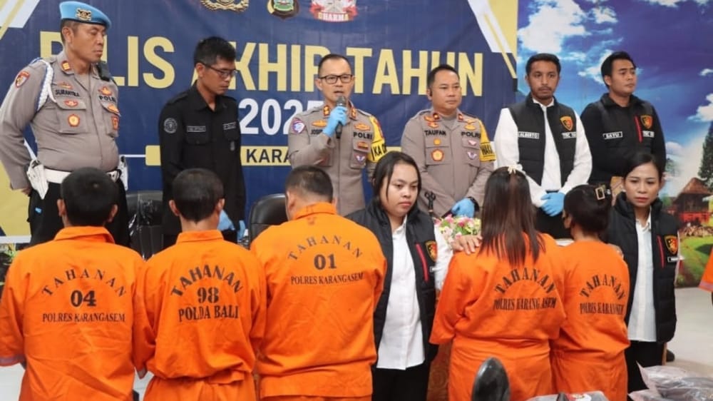Polres Karangasem Catat Penurunan Bunuh Diri Namun Kriminalitas Meningkat