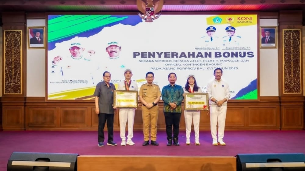 Keringat Terbayar, Atlet Badung Terima Bonus Rp 42,64 Miliar Usai Juara Porprov Bali