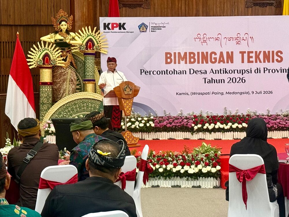 Gubernur Koster Dorong Bimtek Antikorupsi Jangkau 636 Desa di Bali