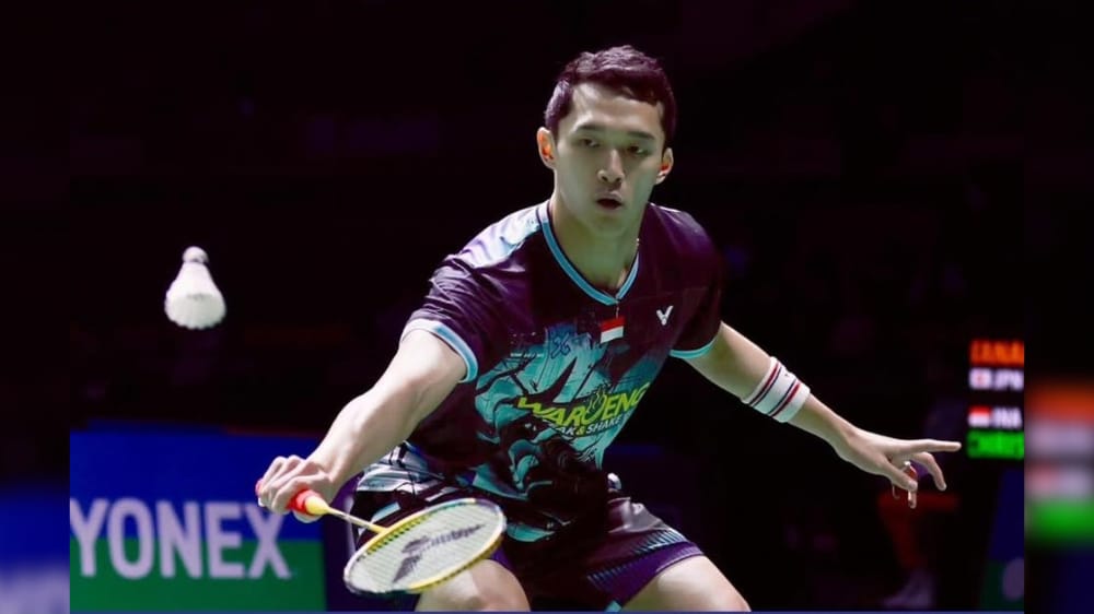 Jonatan Christie Tembus Perempat Final India Open 2026 Usai Taklukkan Wakil Jepang