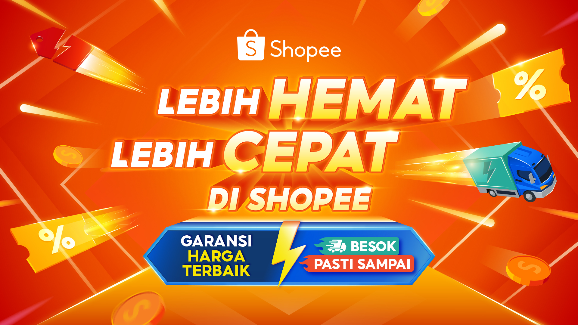 Ada Yang Baru di Shopee! Kini Belanja Jadi Lebih Hemat & Lebih Cepat, Intip Iklan Terbaru nya!