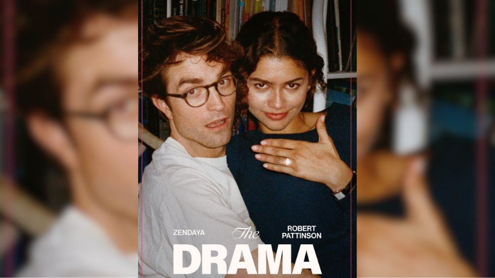 Poster Perdana The Drama, Zendaya dan Robert Pattinson Tampilkan Chemistry Intim