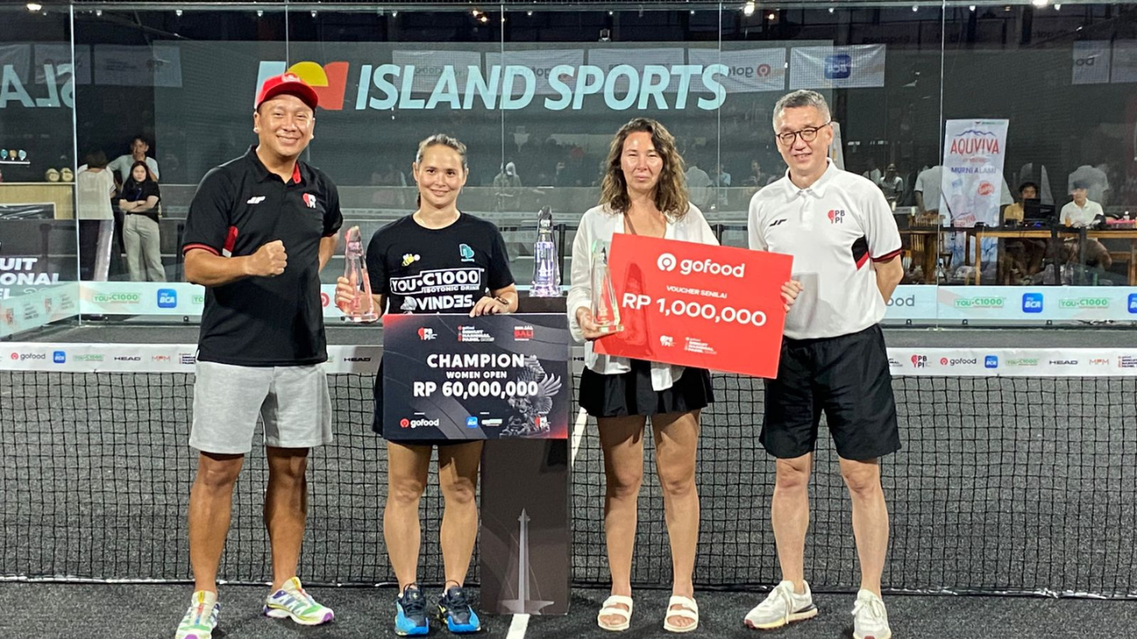 Duet Beatrice-Albina Jawara Women Category Sirnas Padel 2025 Seri Bali
