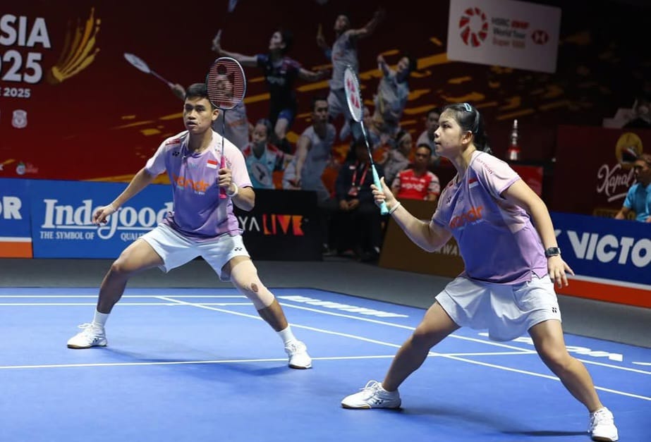 Sempat Tegang, Jafar/Felisha Akhirnya Menang Lawan Malaysia di Indonesia Open 2025
